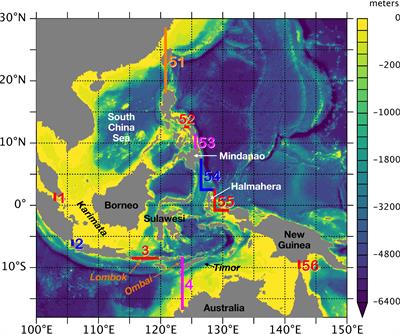 The intrinsic variability of the Indonesian Throughflow